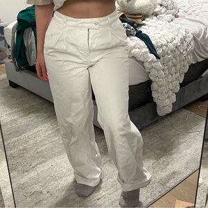 Zara Cream Trousers